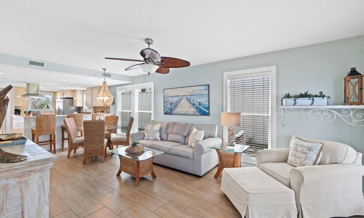 Sunnyside House | Bahama West – Beach Haven, Pet Friendly, Gulf Views, Beach Access, Free Golf