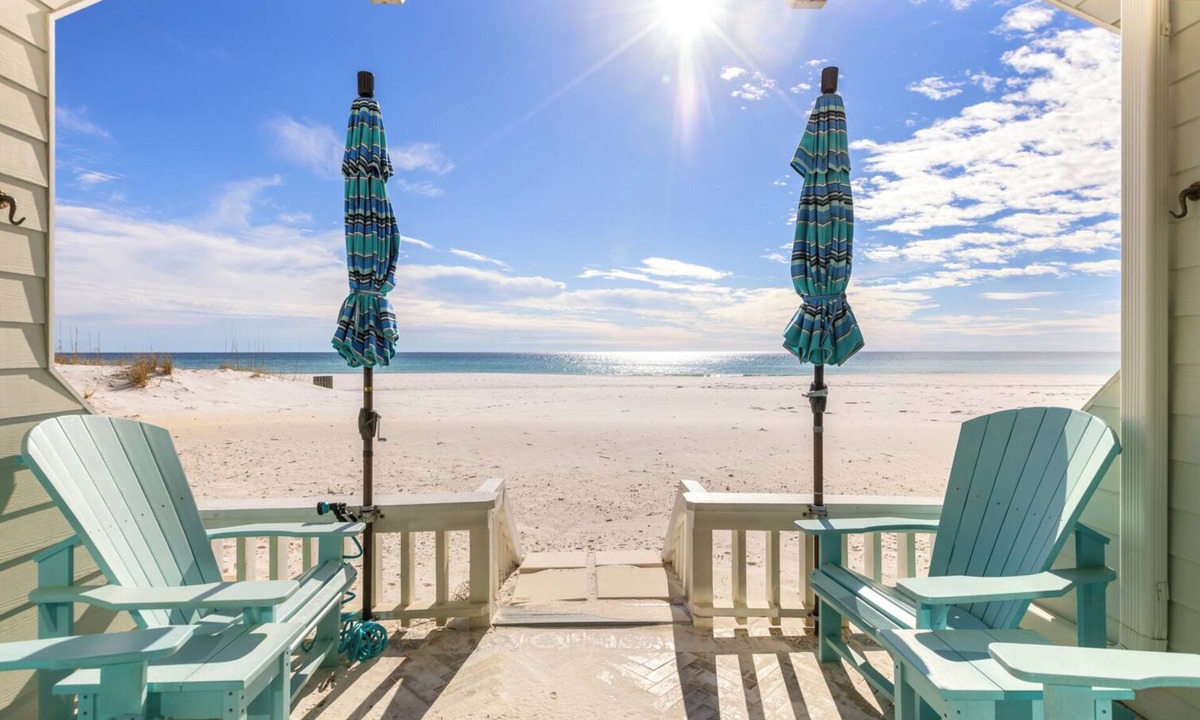 Sunnyside House | Beach Pleeze - Gulf-Front 2-BDRM Townhome in PCB