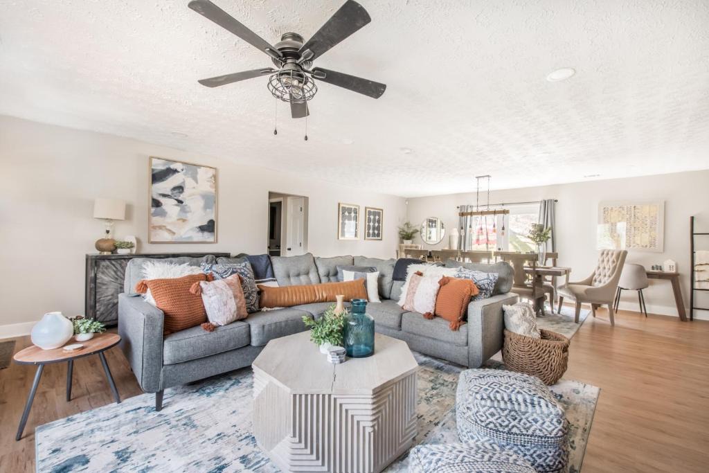 Jonesboro House | Charming and Spacious Home Great for Group Getaway