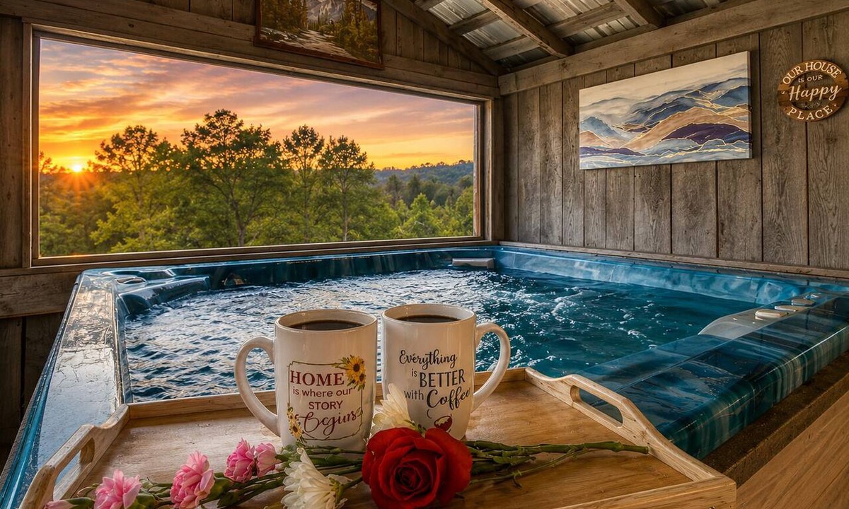 Kodak Cabin | Country Cabin Fence Area for Dogs Hot Tub Games
