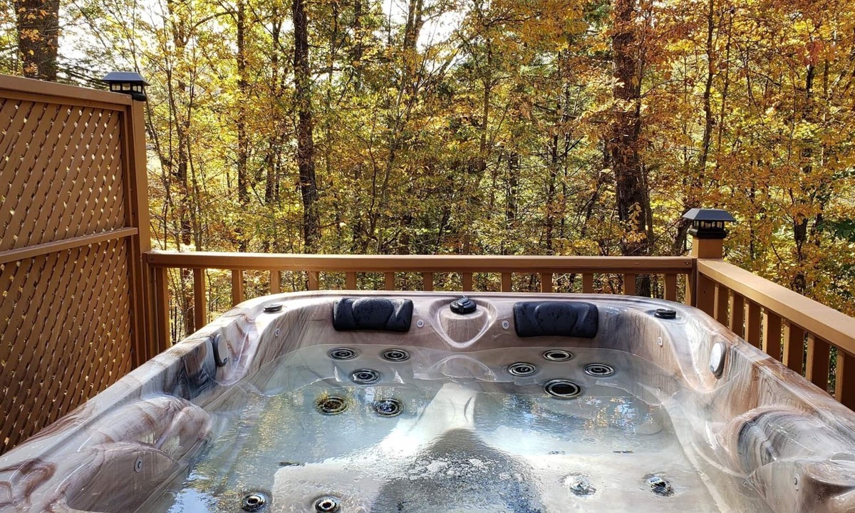 Hot Springs Cabin | Couples getaway w/king bed, Wi-Fi, & outdoor Hot Tub in WNC Mountains