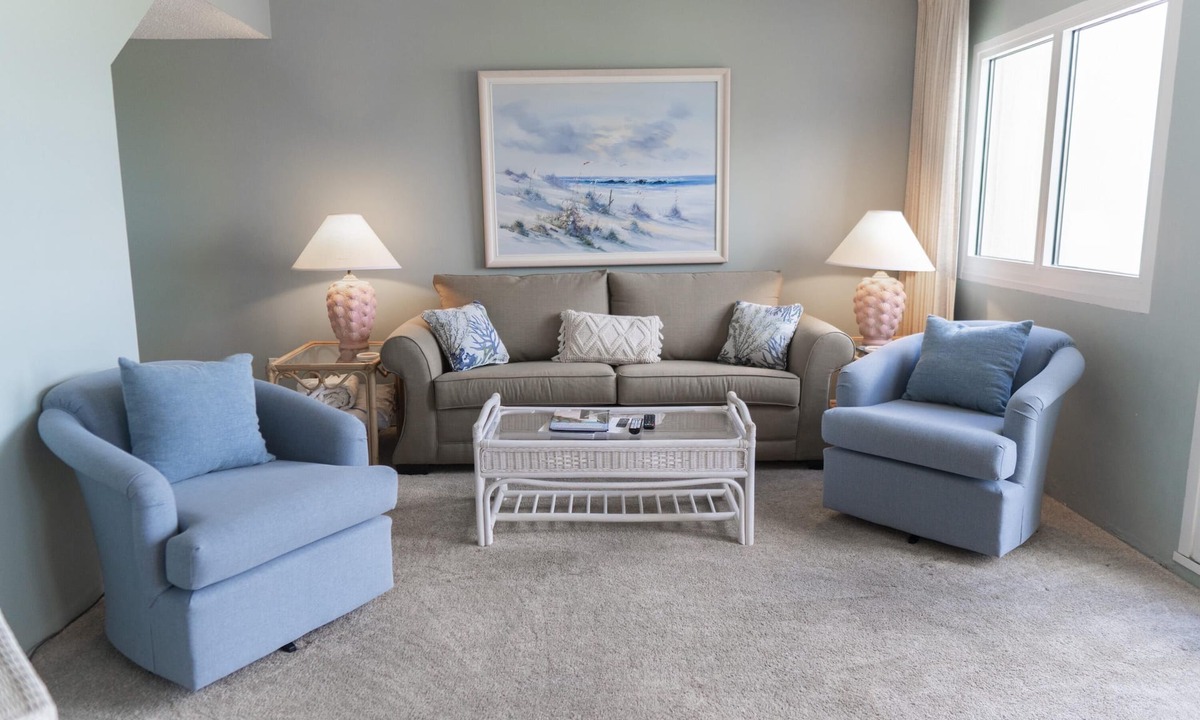 Sunnyside Condo | Cozy two bedroom, 2.5 bath, gulf-front tower unit on west end of beach