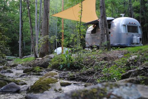 Cosby House | Creekside Airstream Retreat in the Smokies