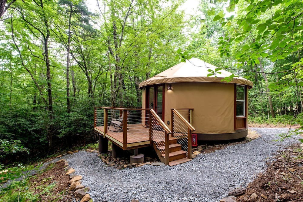 Balsam Grove RV Rental | Enchanting Yurt Haven near Pisgah National Forest in North Carolina