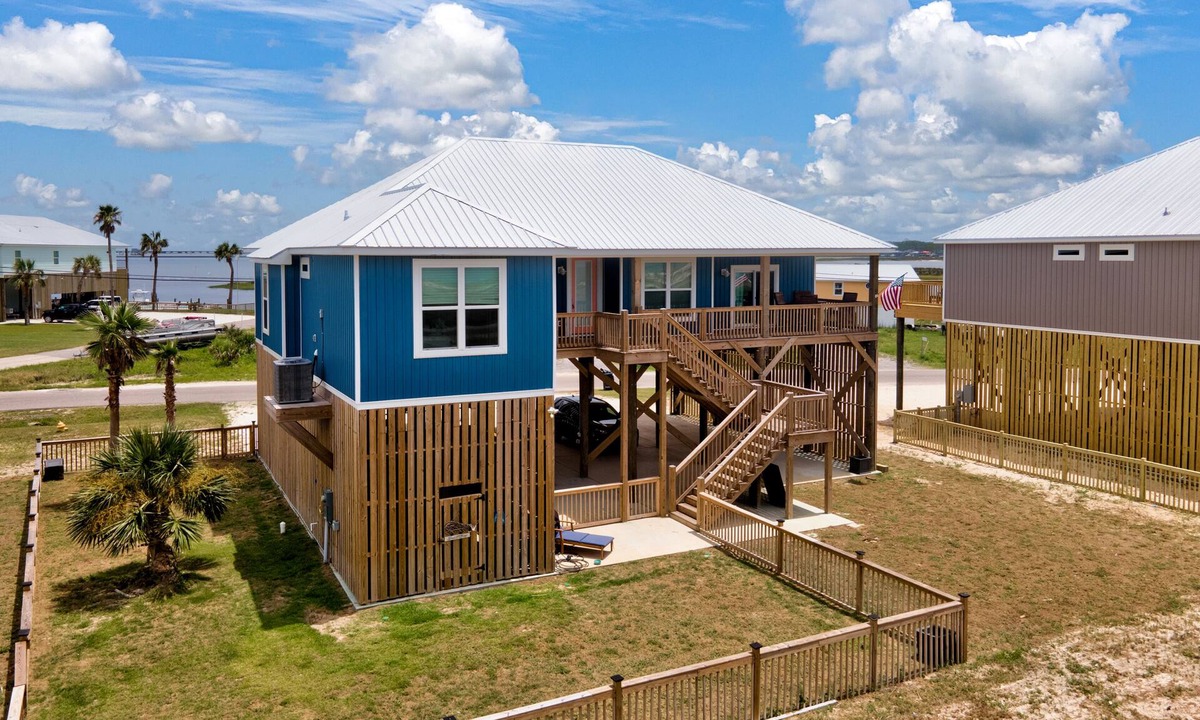 Dauphin Island House | Family Friendly, New Construction, Beautiful Gulf and Sound View Home