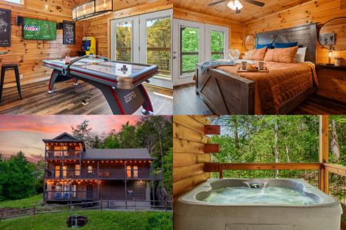 Sevierville Ski Chalet | Family Oasis By Ghosal Luxury Lodging