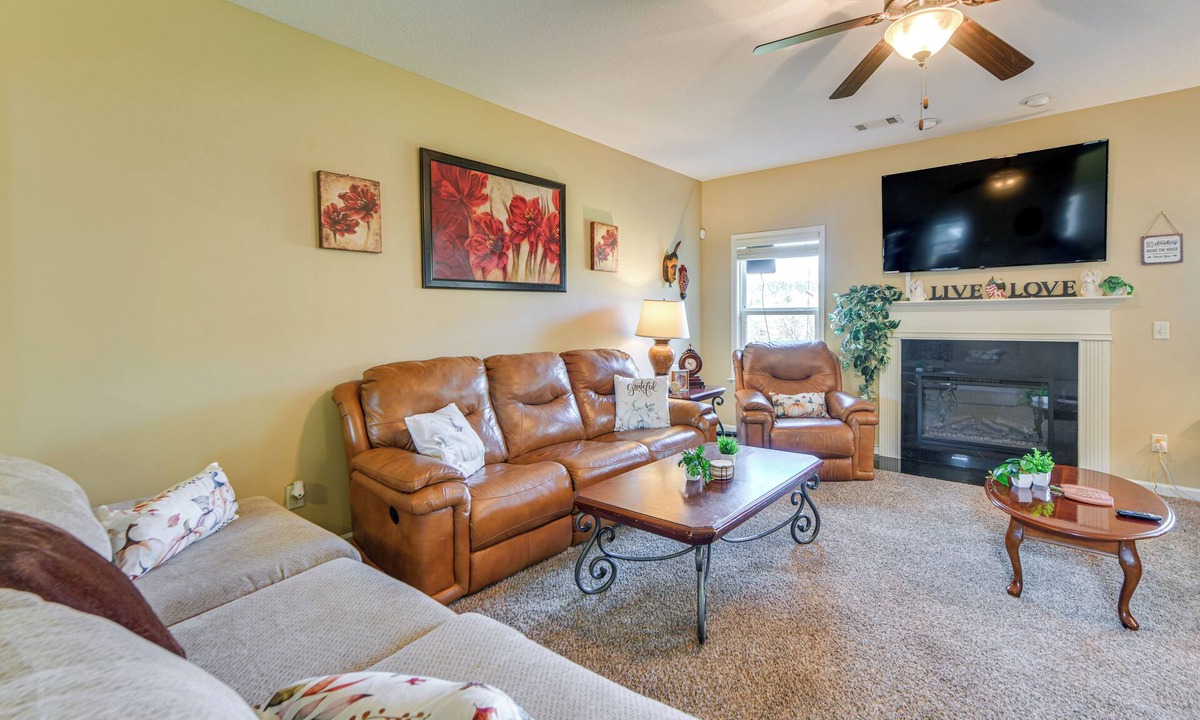 Columbus House | Fenced Yard & Patio! Family Home Near Fort Benning