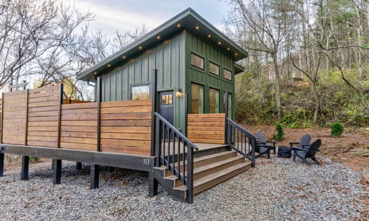 Asheville Cabin | Forestwood Cabin | Cozy Couples Cabin w/Hot Tub