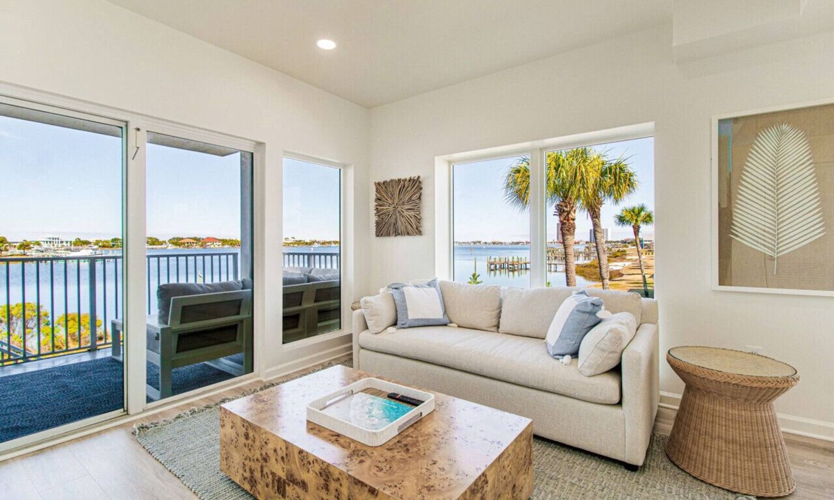 Villa Sabine Townhouses Villa | Fully renovated waterfront townhome with kayak, SUP, bikes, wagon, chairs, tent!