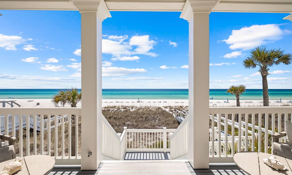 Sunnyside House | Gulf Front Home with Pool Access, Bikes and LSV