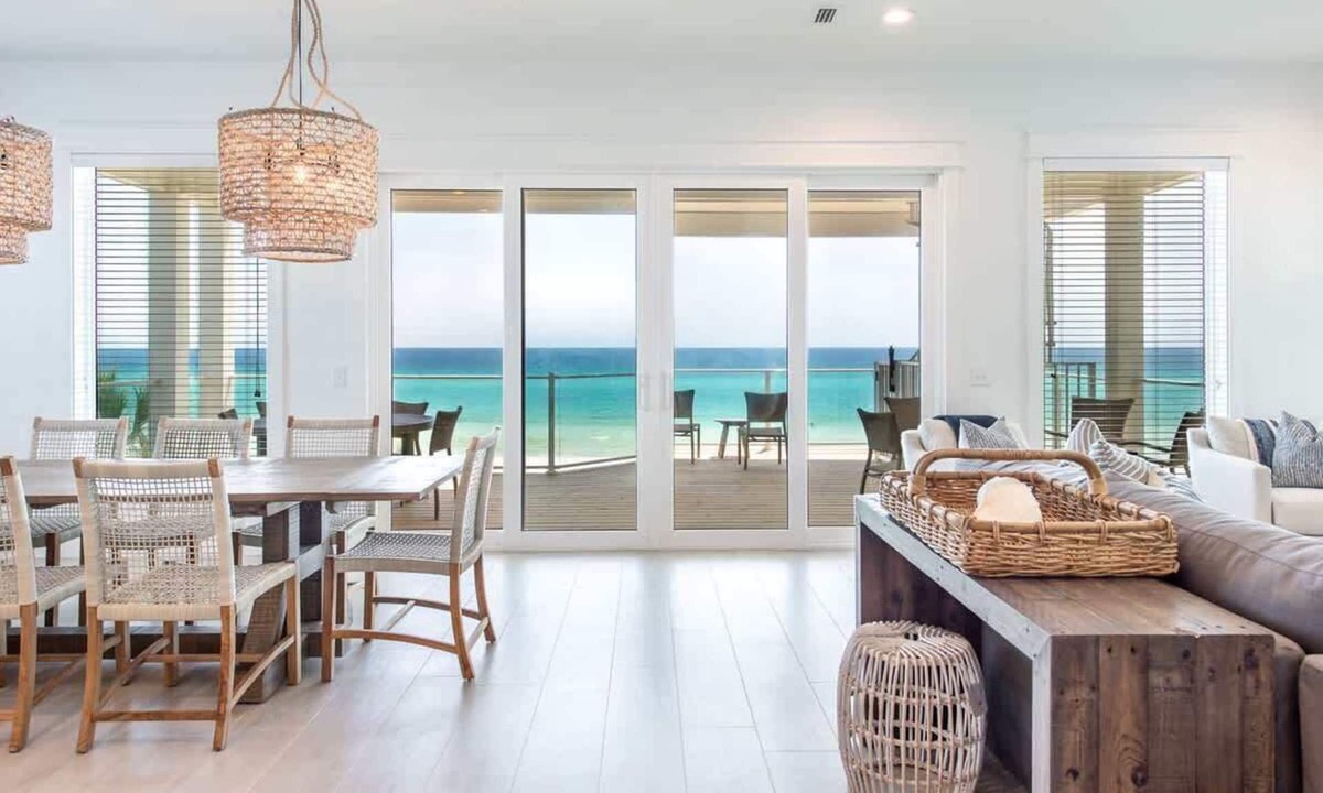 Sunnyside House | Gulf-Front Luxury Home with Private Pool, Beach Access & Bikes!
