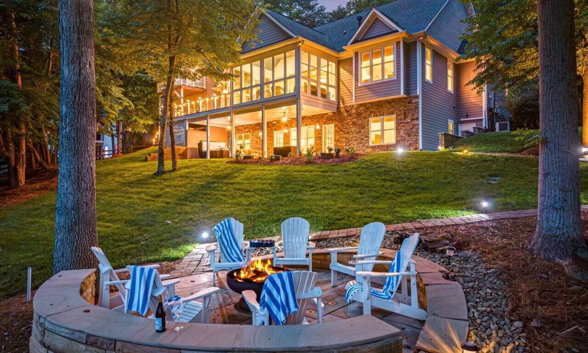 Mayhew House | HGTV Design, Dock, Game Room, Hot Tub, Fire Pit