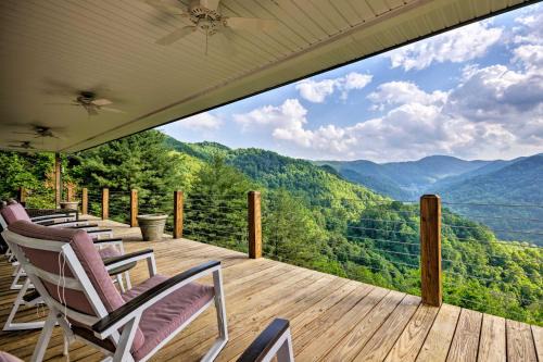 Marshall House | Hot Tub & Mtn Views: Private Blue Ridge Retreat