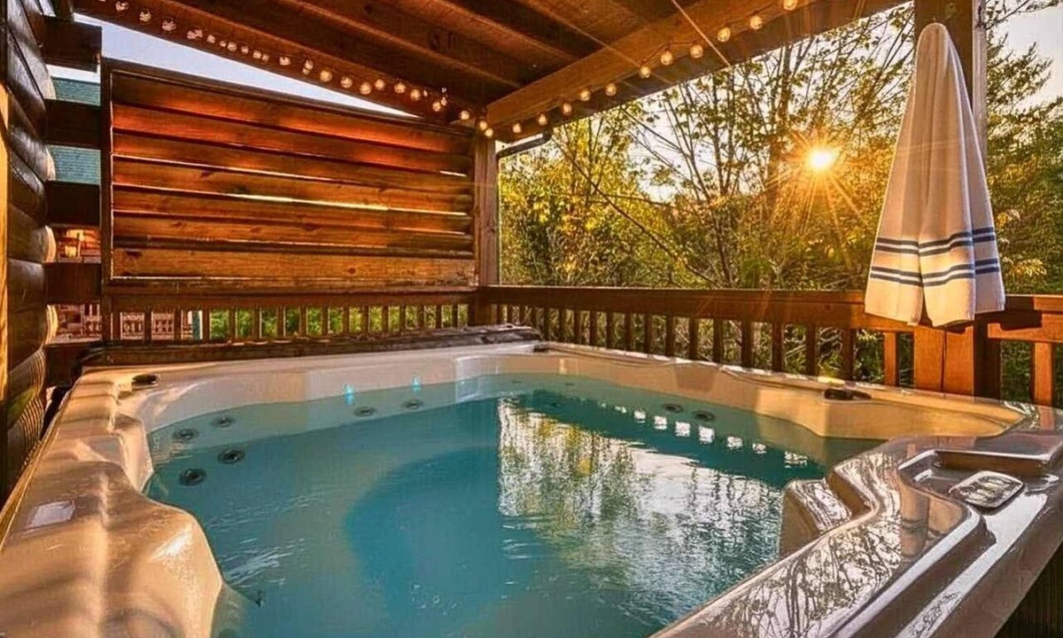Sevierville Cabin | Hot Tub Pool Pet Friendly Game Room