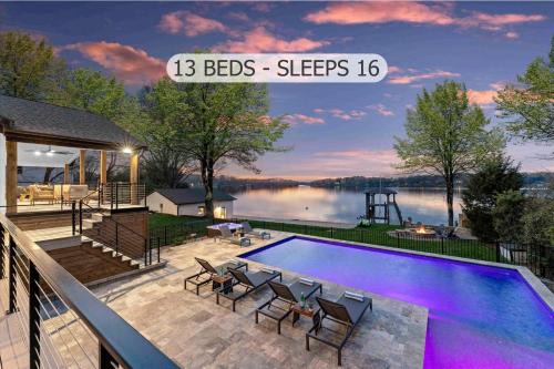 Mooresville House | Keenan Beach w/Beach, Heated Pool & Game Room