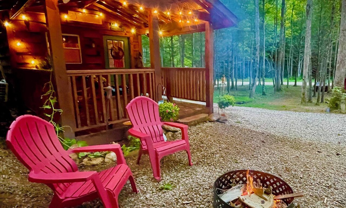 Cosby Cabin | Little Bear Tiny Cabin in The Forest