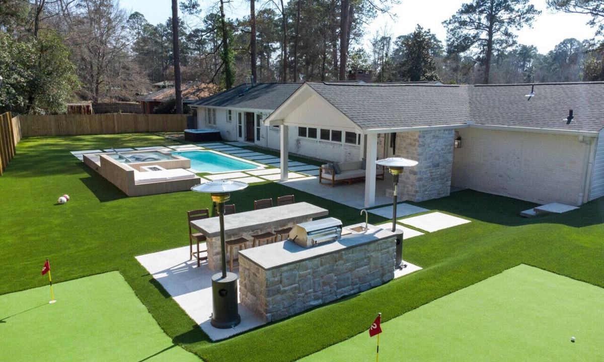 Macon House | Luxe Resort Home | Pool, Hot Tub, Golf & Turf Oasis