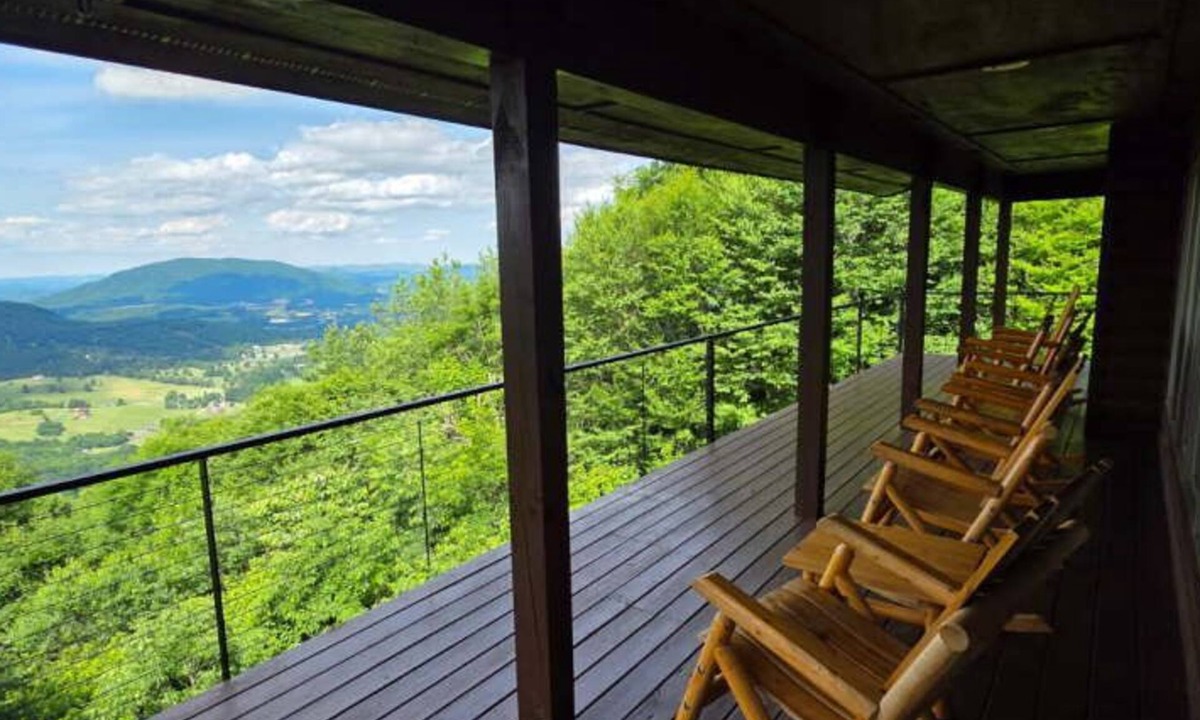 West Jefferson Cabin | Mountain Getaway w/Hot Tub, Game Room & Views Near West Jefferson & Boone