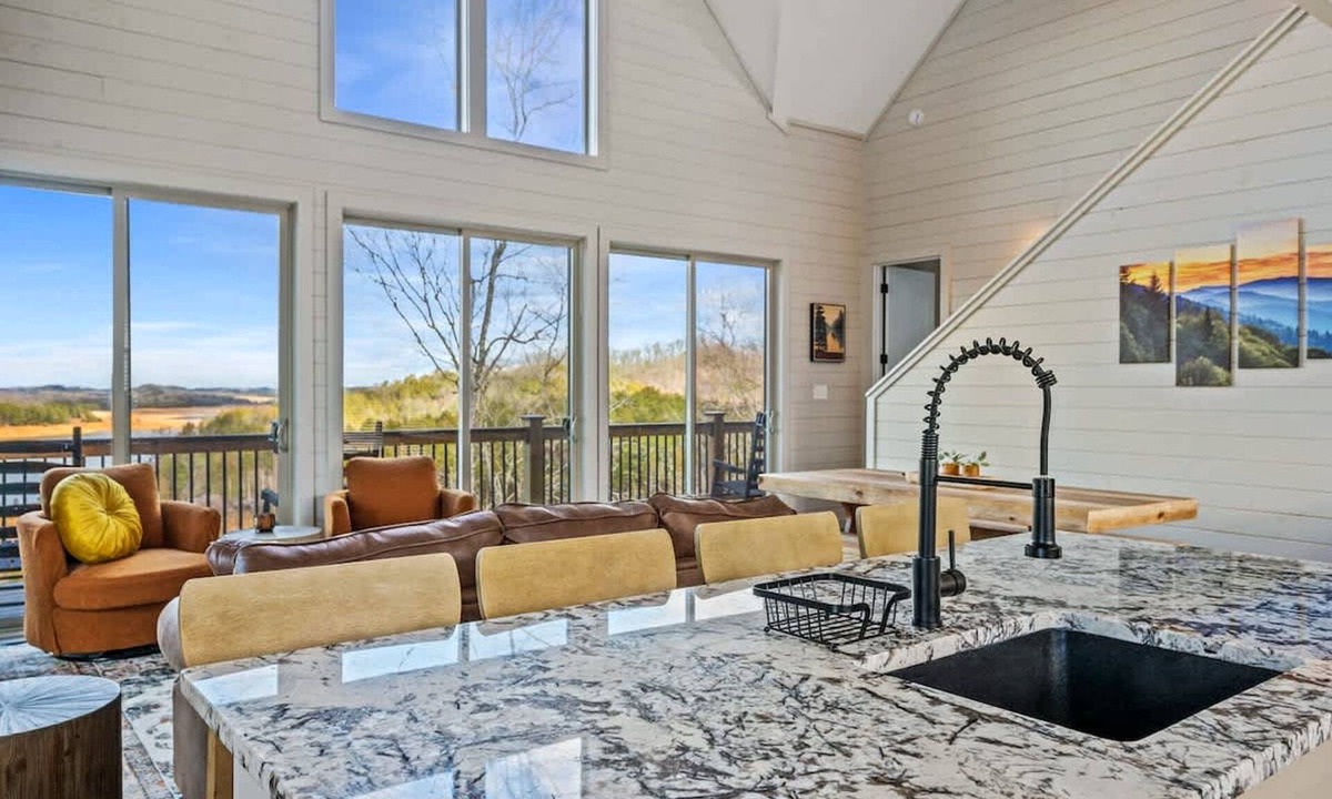 Sevierville Apartment | NEW Lake Cabin Sleeps 14 Indoor Pool Hot Tub