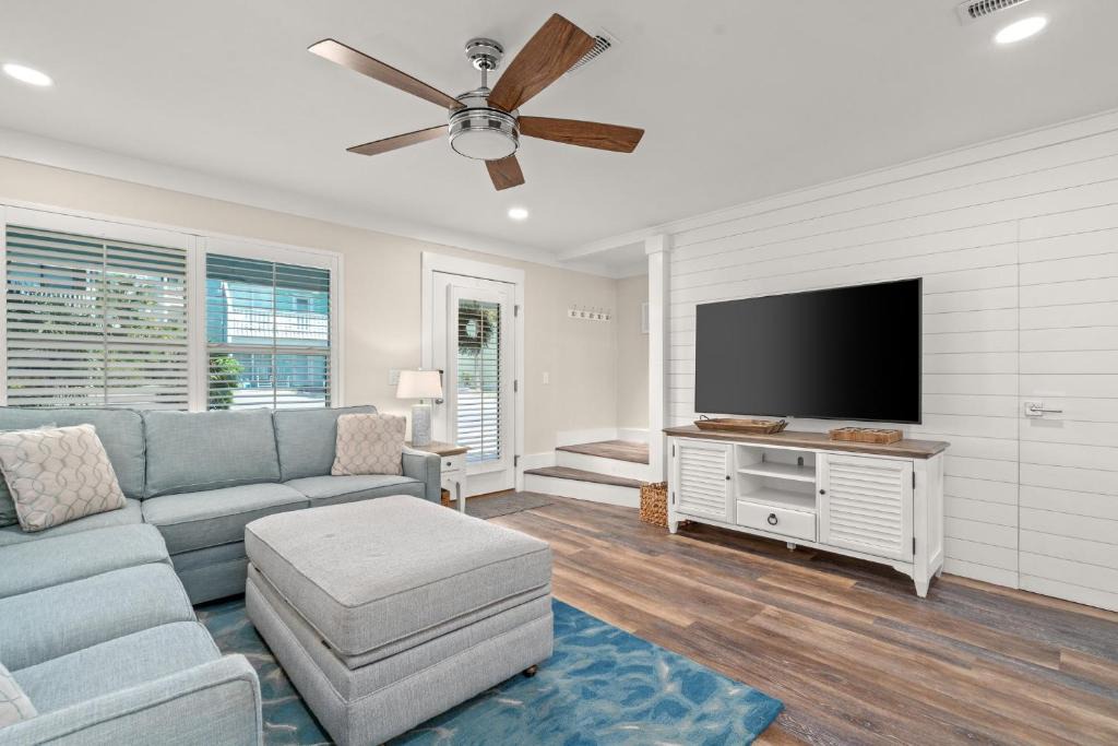 West Panama City Beach House | Newly Renovated! 140 Feet To White Sandy Beaches! Pool! Grill!
