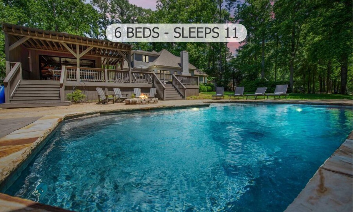 Mooresville House | Nights on Normandy w/Pool, Game Room & Optional Boat Rental Available