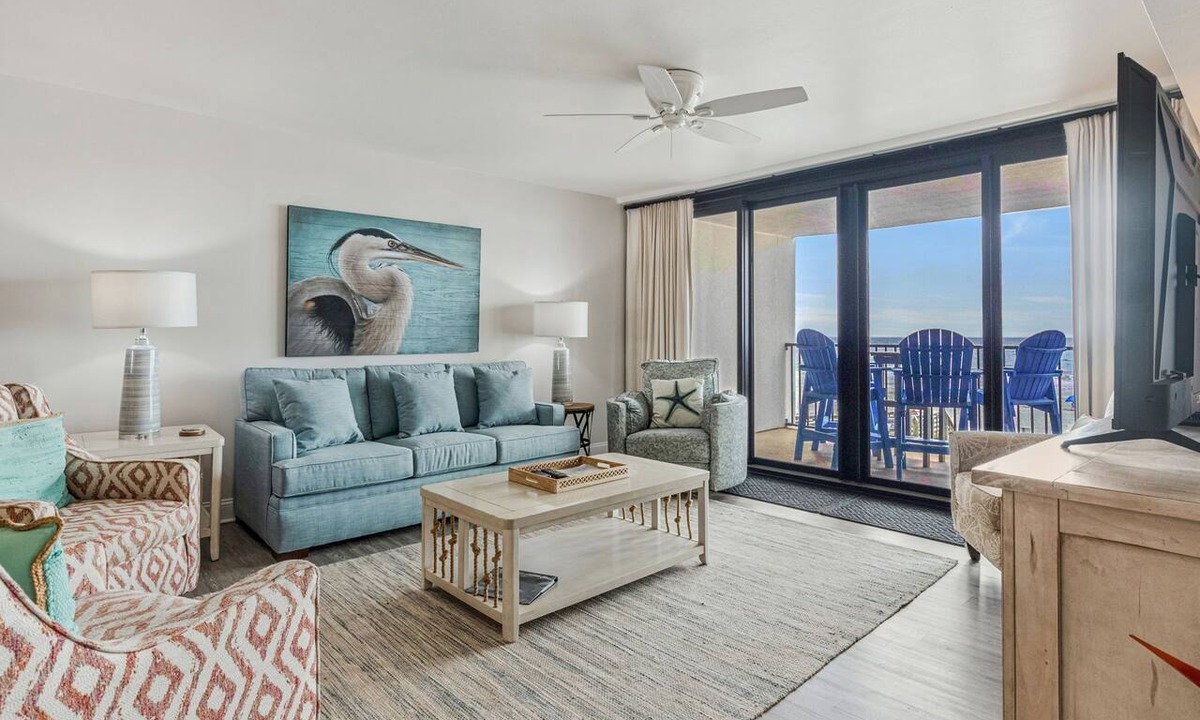 Orange Beach East Condo | Orange Beach Gulf View 2BR Sleeps 6 2 Pools Beach Boat Slips