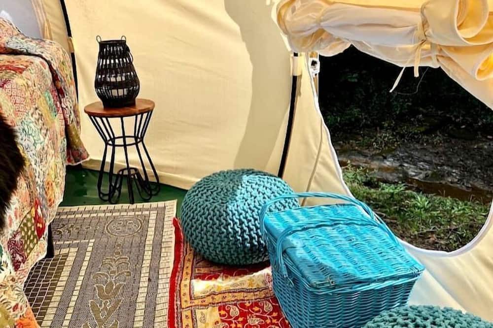 Rogersville RV Rental | Picturesque Bell Tent with Fire Pit and Picnic Area in Alabama