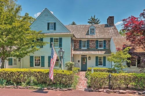 Lansdale House | Pool & Courtyard: Timeless Home in Lansdale