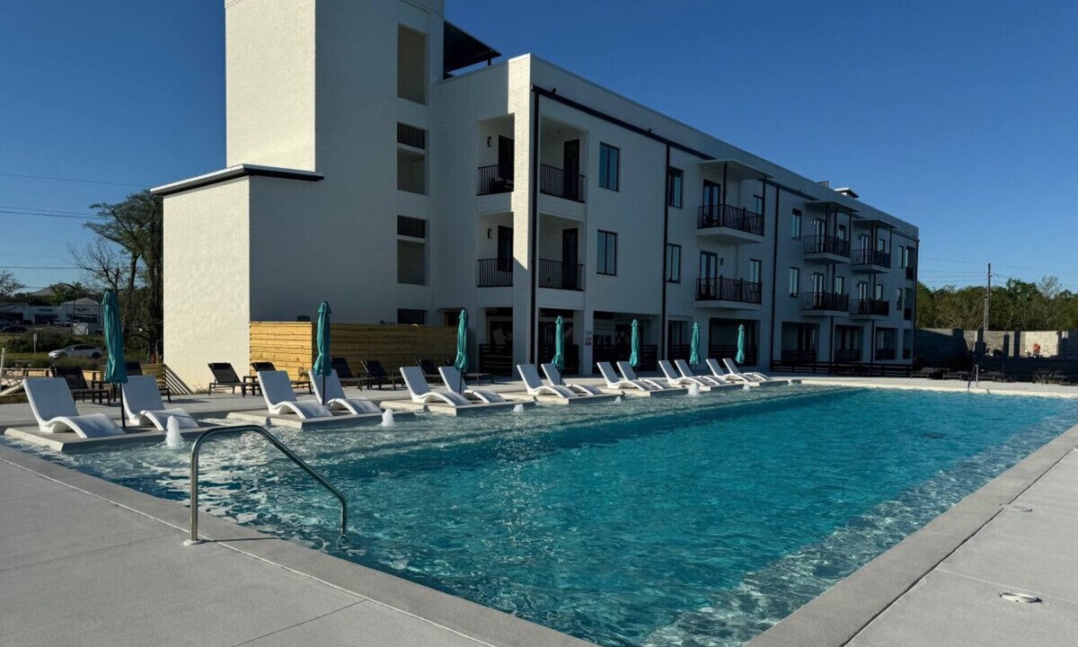 Gulfport Apartment | Relax in the pool and unwind! 1Bedroom Condo!