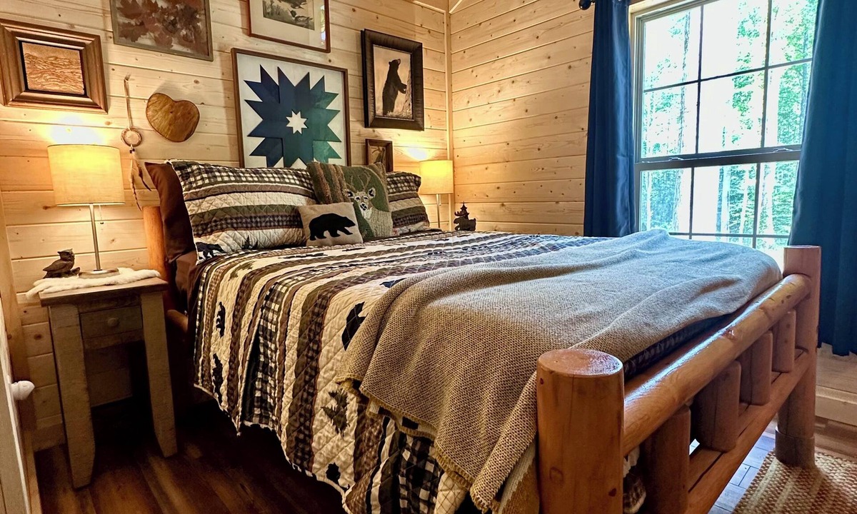 Cosby Cottage | Rustic cabin, tin roof, forest getaway!