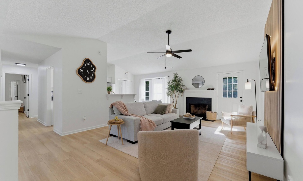 Stockbridge House | Stockbridge Family Retreat near Atlanta with Pool, Game Room & Open Layout