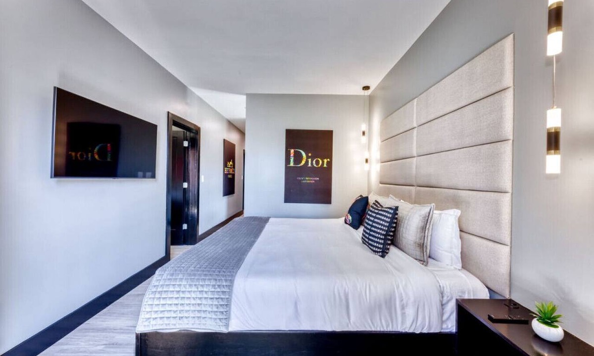 Biloxi Condo | The Bella Downtown, 90210 Suite, Sleeps 2, King Bed, Balcony