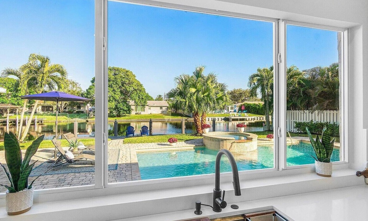 Tropic Palms House | Tropical Canal Escape - Pool, Patio & Water Views