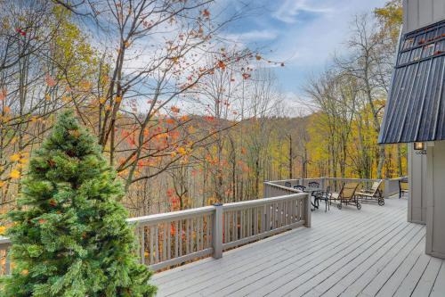 Wolf Laurel House | Walk to Slopes: Mars Hill Resort-Style Mtn Chalet