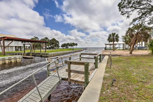 Panacea House | Waterfront Panacea Vacation Rental w/Dock!