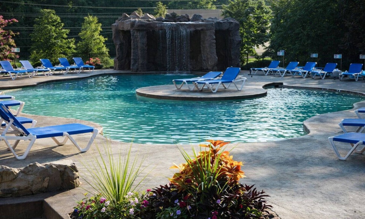 White Oak Lodge Cabin | White Oak Resort | Hot Tub Pool Easy Roads
