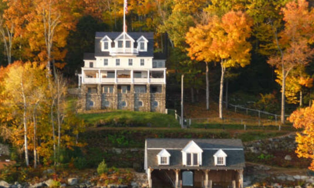 Gilford House | Winnipesaukee's Finest Waterfront Mansion w/Boathouse and Private Beach