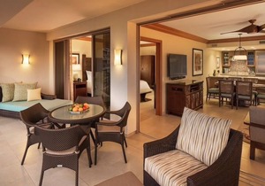 Ocean front, high floor 2 BR unit at Hyatt Residence Club Ka'anapali Beach in Lahaina