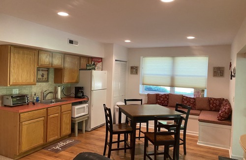 Rehoboth Beach Apartment | 1 Bedroom close to beach & a block to trail/private entrance/2adults+2minors.