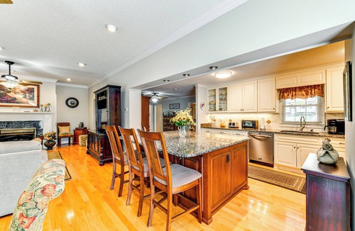Hudson House | 1 Mi to Dtwn: Home w/Fire Pit & Deck in Hudson!