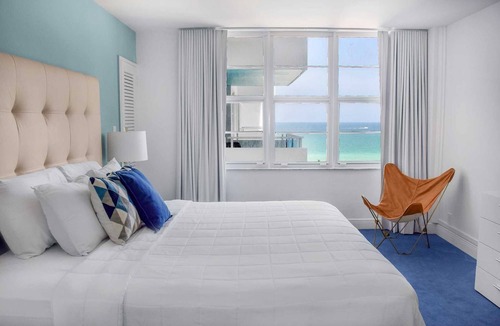 Mid Beach Hotel | 2 BDR Suite w/Balcony, Pool Access & Beach Access