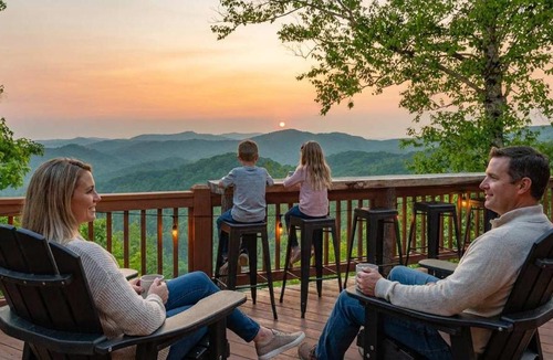 Wolf Laurel House | 2 Cabins ~ Sleeps 22 ~ 100 Feet Apart ~ Ski in out