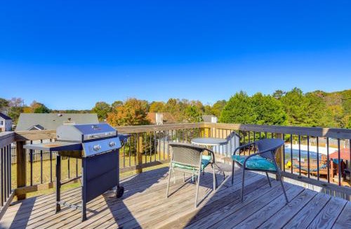 McDonough House | 2 Mi to Town: Fully Equipped Georgia Home w/Deck!
