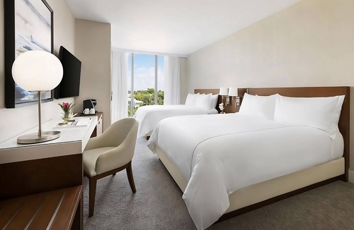Bay Harbor Islands Hotel | 3 Deluxe Double Queen Room With Balcony at The Altair Hotel Bay Harbor Miami!