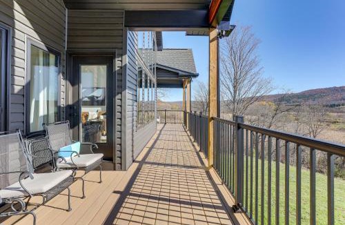 Great Valley House | 3 Mi to Holiday Valley: Mtn-View Home w/Patio