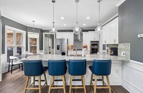Mayhew House | 3 Story Waterfront Brick Home w Brand New Pool/Spa, foosball, ping pong and much more