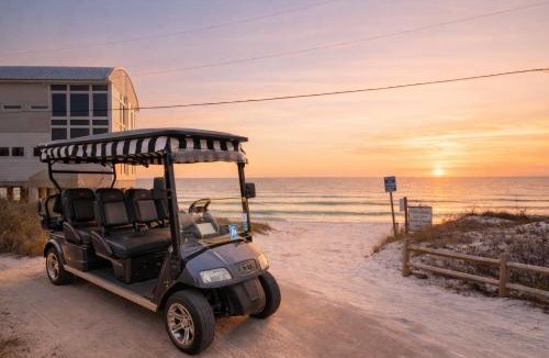 West Panama City Beach House | 30A Cottage Near the Beach with Golf Cart