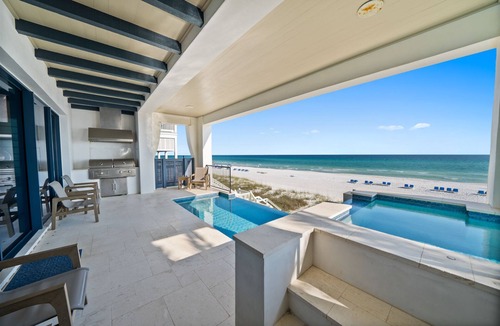 Sunnyside House | 328 Beachside Drive - Gulf-Front Estate, Infinity Pool, Private Walkover