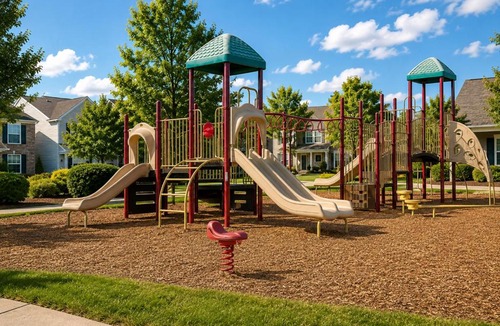 Atlanta House | 3BR Gem with Pool Table at Gated Community with Children's Playground