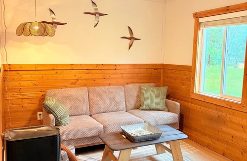 Poynette House | #4 Riverfront Lodging. Beach, Boat, Fish, Hike.